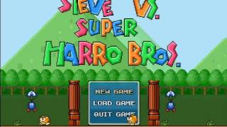 Steve vs Super Harro Bros. épisode no 1