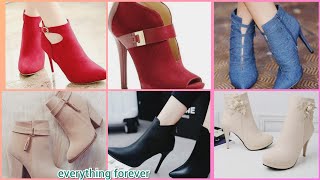 women's sexy high ankle heels boots styles 2019