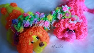 ?СОБАКА ПУДЕЛЬ из резинок Rainbow Loom.