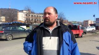 Politia Locala Piatra Neamt fugind de un contravenient