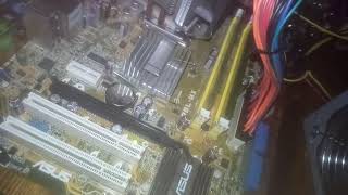 Asus P5L-MX Socket 775 MicroATX Motherboard Intel 945G + Celeron 3.06Ghz + 1GB