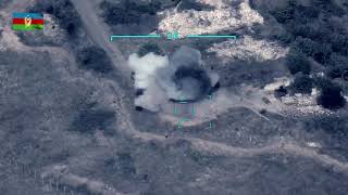 Армия Азербайджана показала уничтожение сил ПВО Армении
