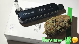 HERBVA 5G PORTABLE HERB VAPORIZER REVIEW UK.