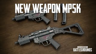 PUBG New Gun MP5K & Canted Sight Change
