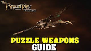 The Bard's Tale 4: Elven Puzzle Weapons Guide Unlock All 3 Tiers