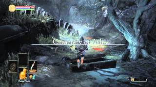 Dark Souls III - How to kill the Tutorial Crystal Lizard with Bandit Knife [60FPS]