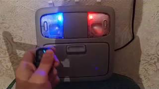 Toyota Camry Hidden Police Strobe Lights