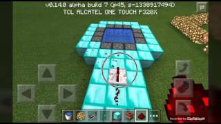 Как сделать батут в Minecraft Pocket Idition