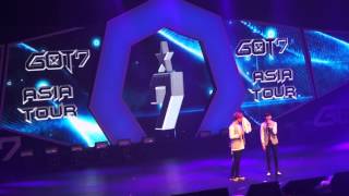 150120 GOT7 AISA Tour Showcase in Taiwan Bamgyeom talk