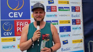CEV Satellite Baden 2016 // Behind the Scenes - Rundgang mit Rafael Dobler - Part 1
