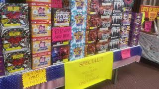 Joey's Fireworks Store Tour,  Greenville SC