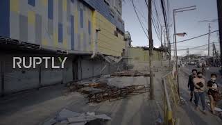 Philippines: Drone captures extensive damage caused by Typhoon Rai in Cebu