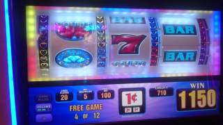 Triple Diamond Penny Slot Machine *Bonus*