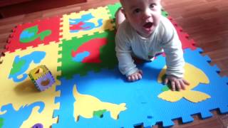 Коврик-пазл. Первое впечатление :) 7&18 Rug puzzle. First impression