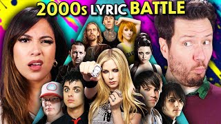 Millennials Guess The 2000s Rock From The Lyrics! | Lyric Battle
