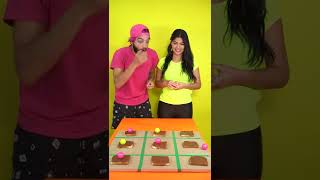 TRES EN RAYA CON PANES DE NUTELLA ????