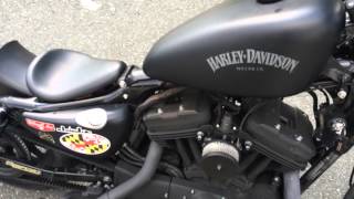 Biltwell whiskey throttle in action