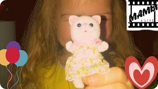 Как дети играют 2. Смешное видео кошечка СИЛЬВАНИЯ и ПАПА супер мастер МАМЫ & Live