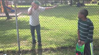 Angry dad Fights Young Skater!