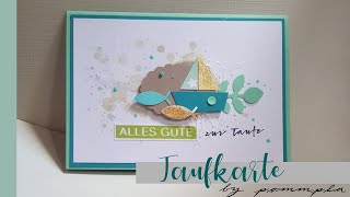 TAUFKARTE | pommpla | Karten basteln