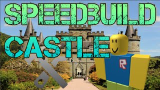 Roblox Studio | Speedbuild | Castle