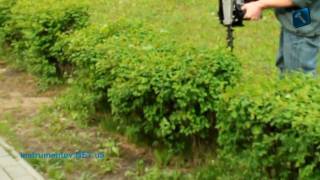 Кусторез STIHL HS 81T - в работе