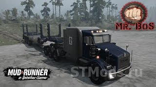 Мод Kenworth T800 RS «Titan»/Честный Обзор / Spintires: MudRunner / Гольманиха удивила!?)