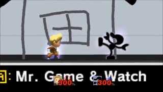 Project M TAS - Lucas vs Mr. Game & Watch