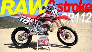 Super Mini Honda CR112 Raw 2 Stroke - Motocross Action Magazine