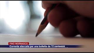 Etg - Fino Mornasco: corrente staccata per una bolletta da 72 centesimi