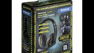 UnBoxing наушников (Defender) - Warhead HN-G110