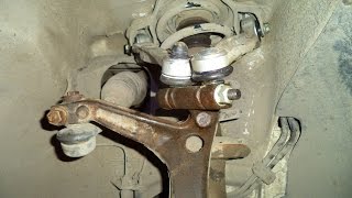 VW Passat B5.Замена верхних рычагов.Пассат вариант 2003г.AZM.