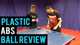 Plastic ABS Ball Review - STIGA Perform | Table Tennis