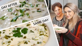 Armenian Yogurt Soup | Spas (Սպաս) GF | Cooking With My Mom