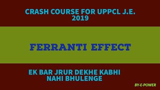 FERRANTI EFFECT | Exam IQ