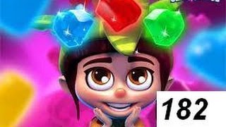 Как пройти 182 уровень игры Планета самоцветов?