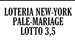 GANAR LA LOTERÍA NEW-YORK • PALE | MARRIAGE