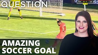 Insane goal stuns fans at Portuguese soccer match