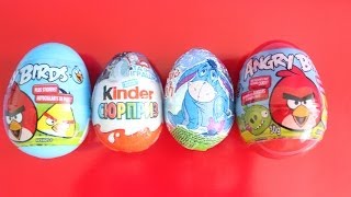 Киндер сюрприз Kinder Surprise Angry Birds ,Пираты,Винни Пух
