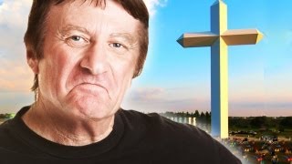 Jesus Statue Crushes Man