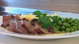 Язык под белым соусом с изюмом видео рецепт. Книга о вкусной и здоровой пище