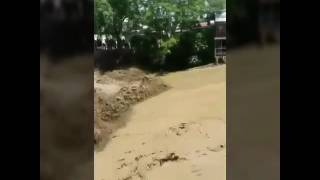 Наводнение в городе Исфары