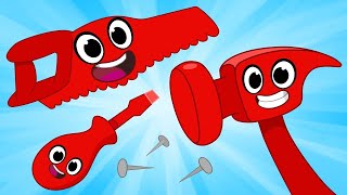Building A Shed | Karikatur für Kinder | Kinderlieder | Mila und Morphle auf Deutsch