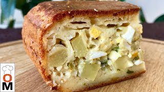 Заливной Картофельный Пирог на Кефире, Нежное Тесто | Potato Pie Recipe | Ольга Матвей