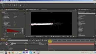 АЕ урок "Создаём обьёмный дым для 3д модели ракеты (Element 3D)"