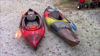 Kayak Overview - Perception Sound and Axis Dagger
