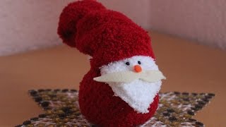 DIY.Weihnachtsmann aus Socken / Santa Claus out of socks