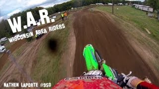 W.A.R. "Nathen LaPorte Fantasy Moto Pro/Am- Tigerton, Wi 9/15/13"