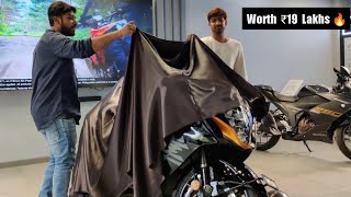 Taking delivery of Dream Superbike | Rash Gear