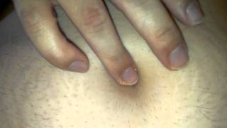 Belly button close up